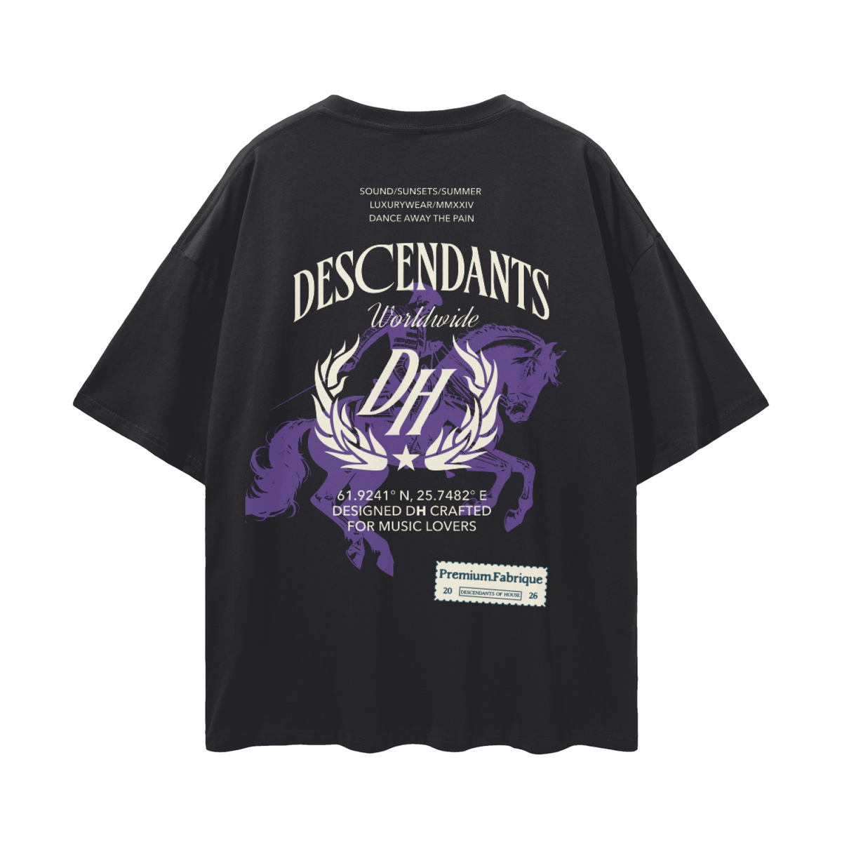 Streetwear Loose Drop Shoulder T-Shirt