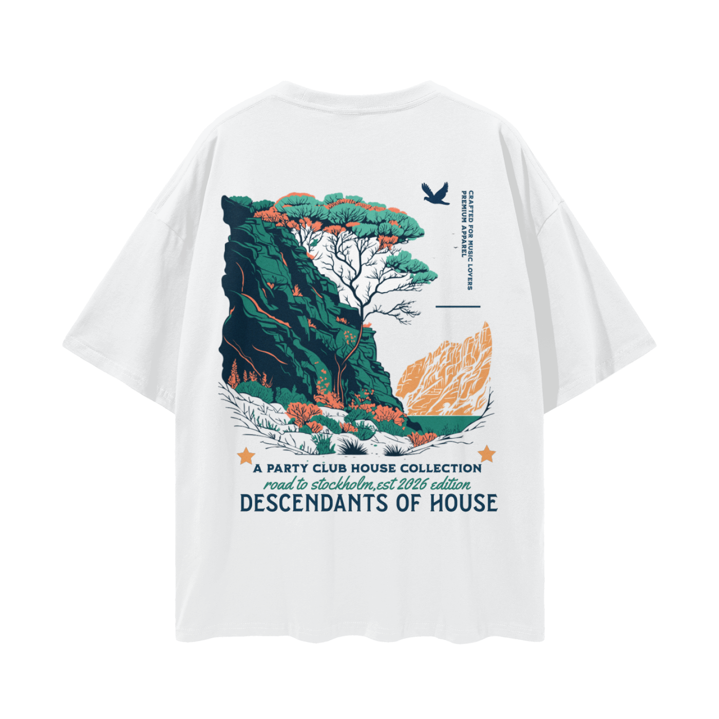 Streetwear Loose Drop Shoulder T-Shirt