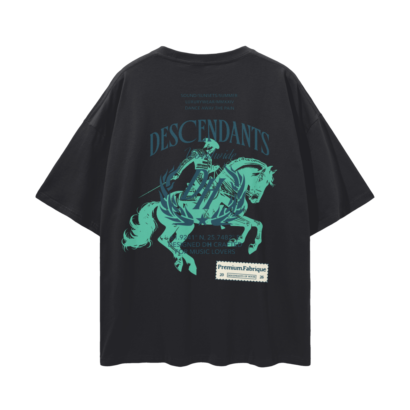 Streetwear Loose Drop Shoulder T-Shirt