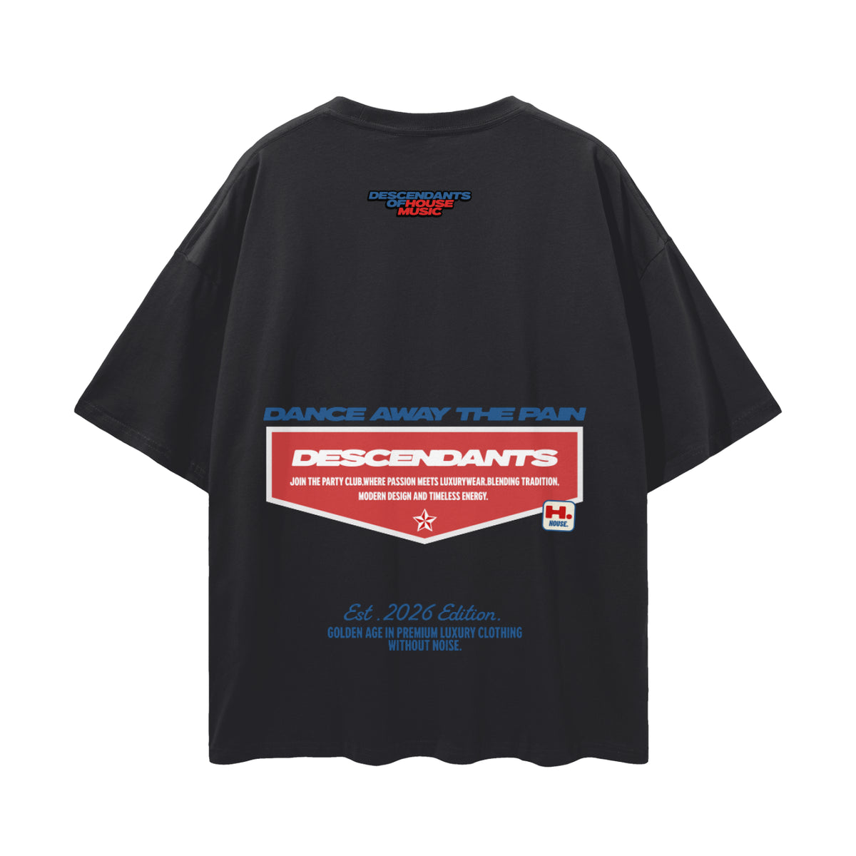 Streetwear Loose Drop Shoulder T-Shirt