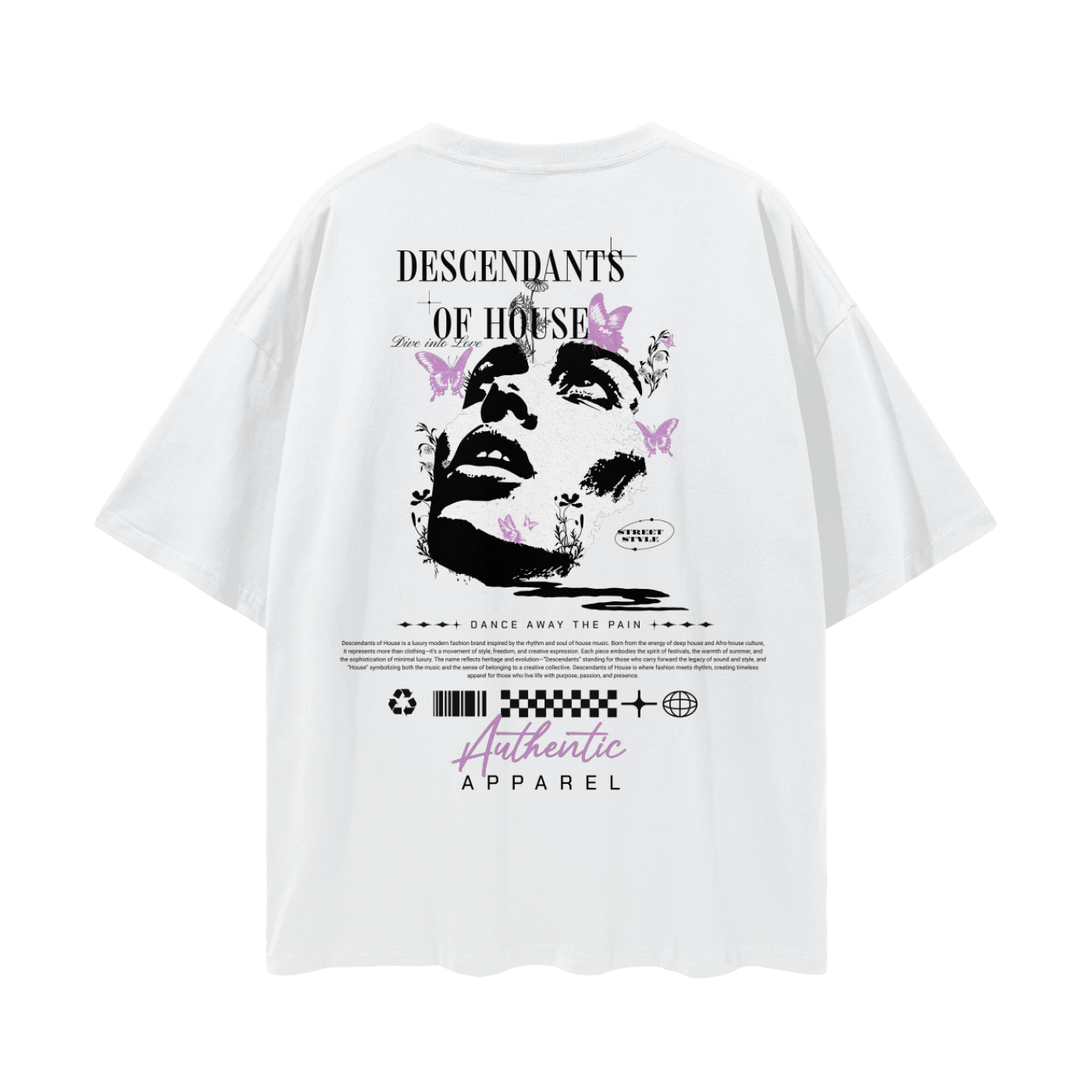 Streetwear Loose Drop Shoulder T-Shirt