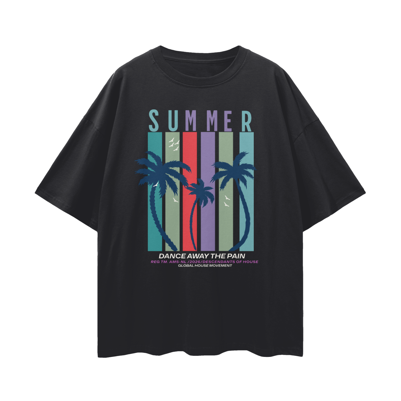 Streetwear Loose Drop Shoulder T-Shirt