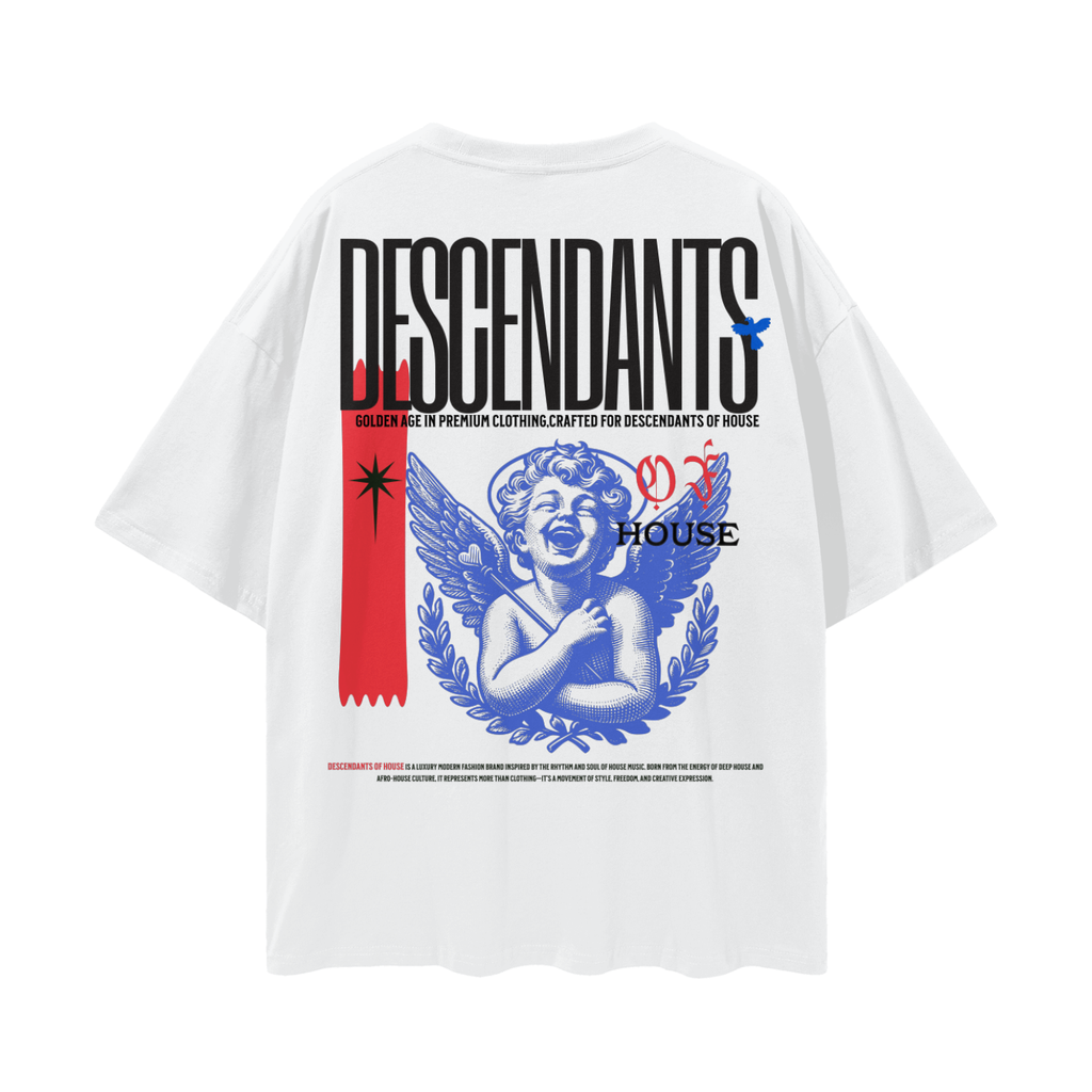Streetwear Loose Drop Shoulder T-Shirt