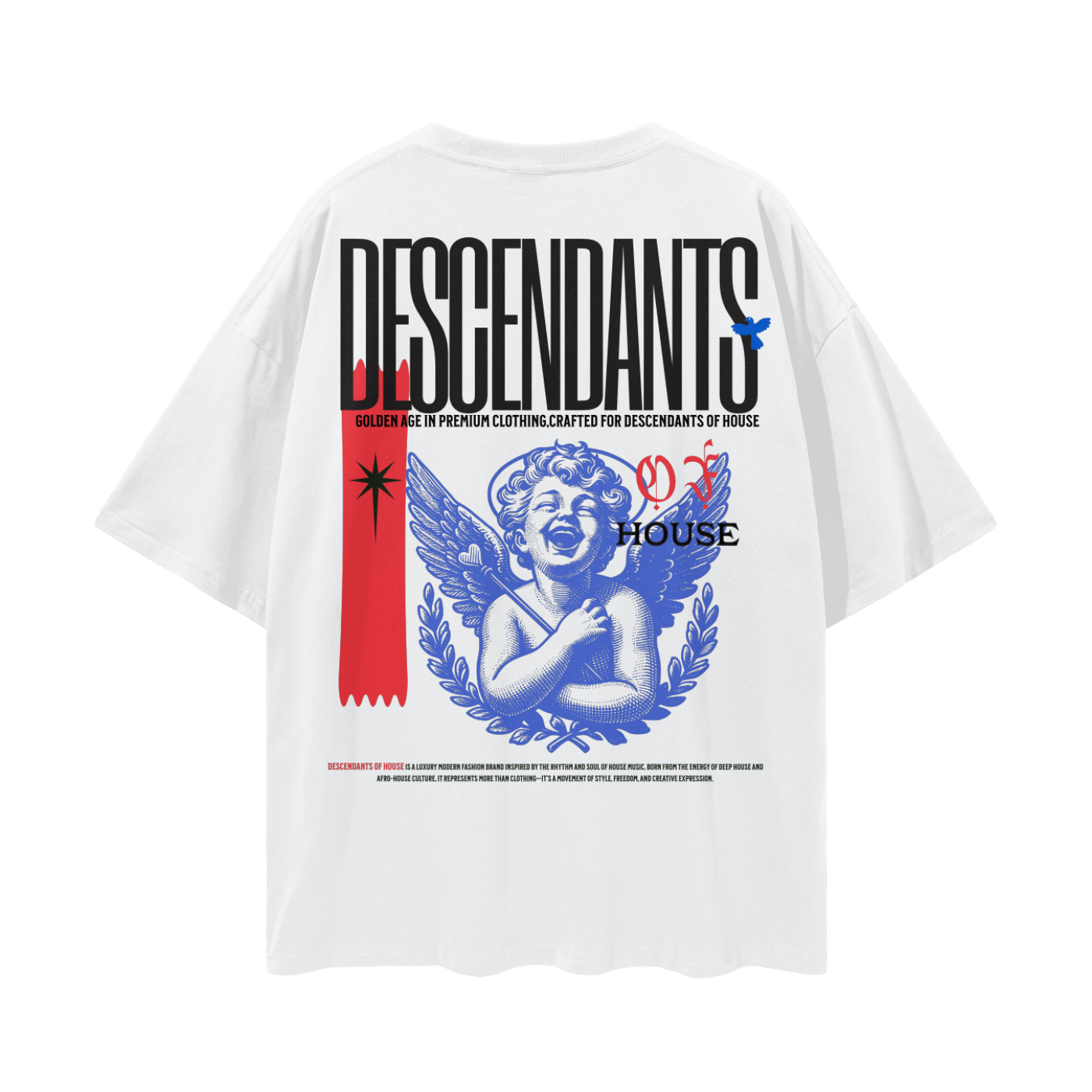 Streetwear Loose Drop Shoulder T-Shirt