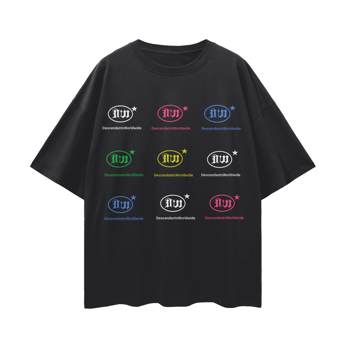 Streetwear Loose Drop Shoulder T-Shirt