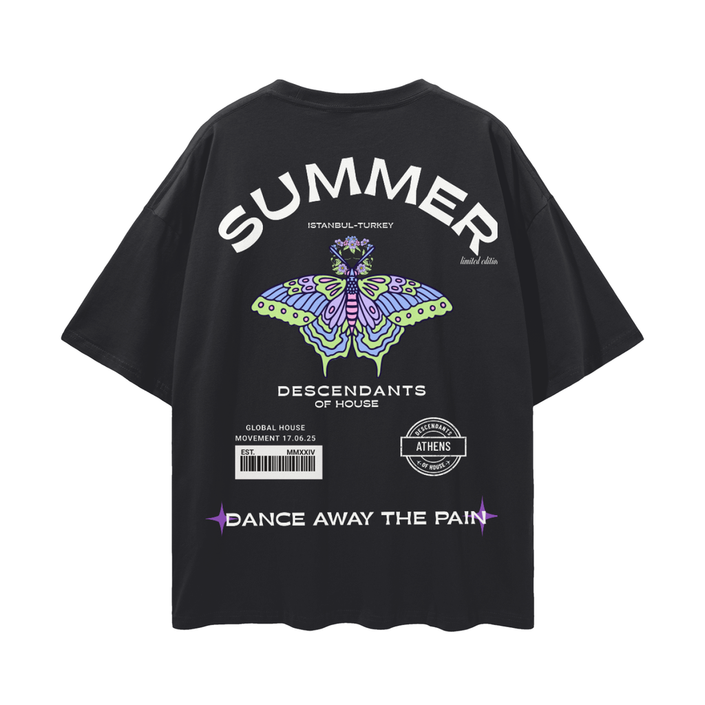 Streetwear Loose Drop Shoulder T-Shirt