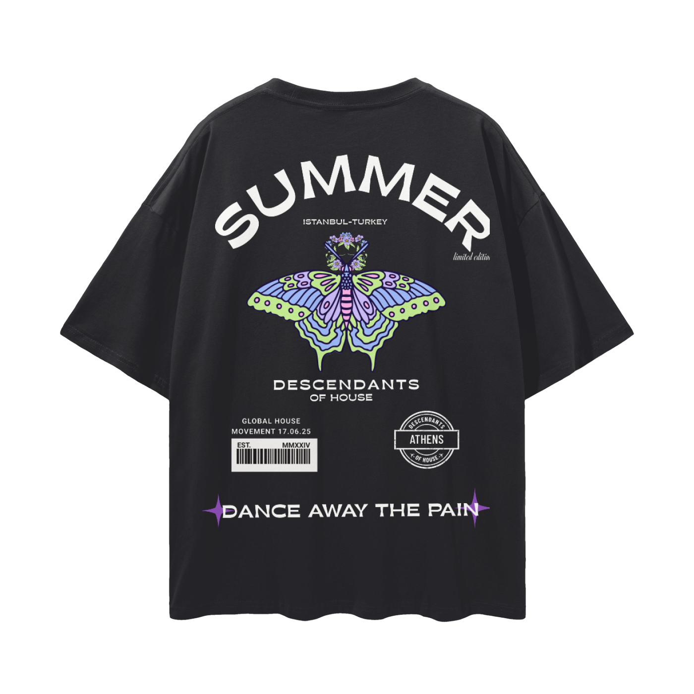 Streetwear Loose Drop Shoulder T-Shirt