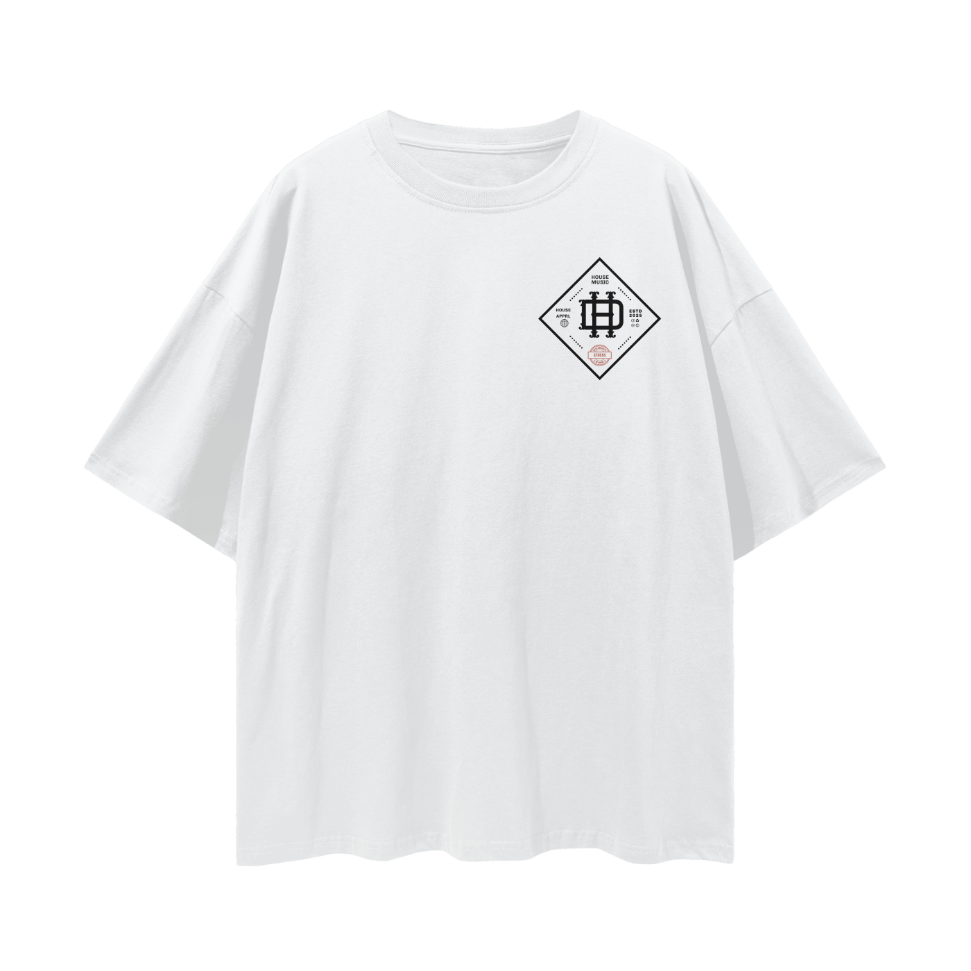 Streetwear Loose Drop Shoulder T-Shirt