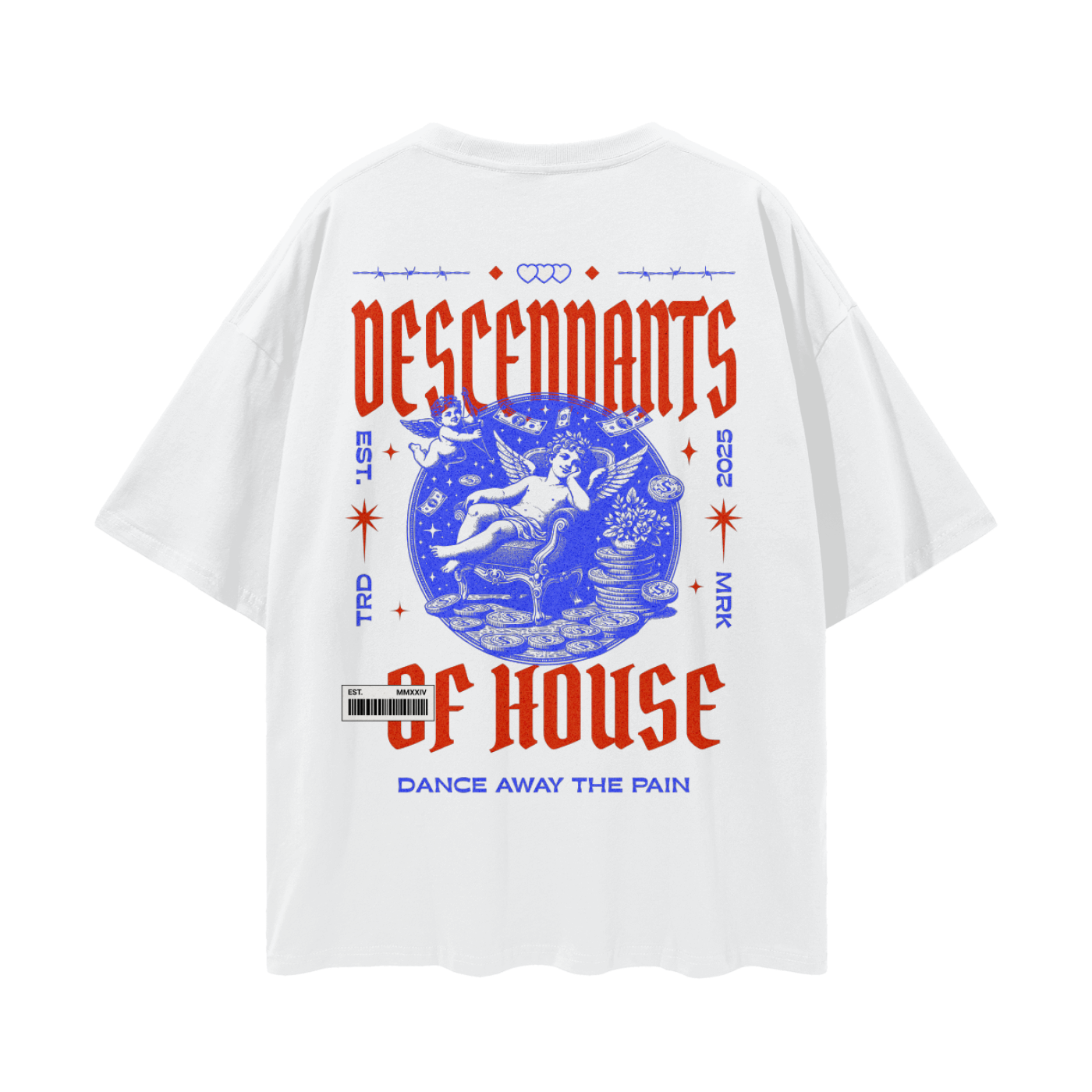 Streetwear Loose Drop Shoulder T-Shirt