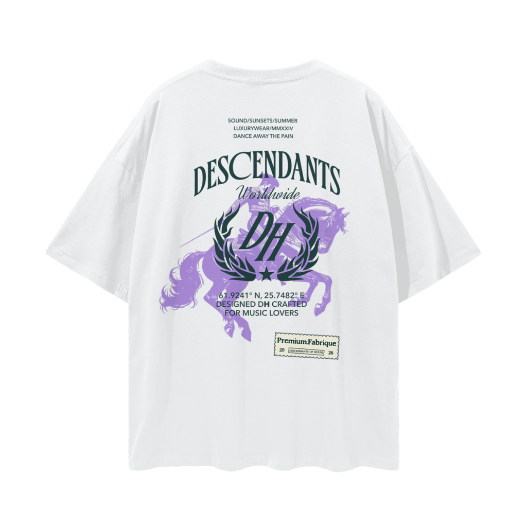 Streetwear Loose Drop Shoulder T-Shirt