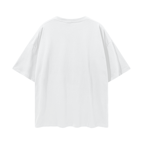 Deluxe.SATAVA Tees.Streetwear Loose Drop Shoulder T-Shirt