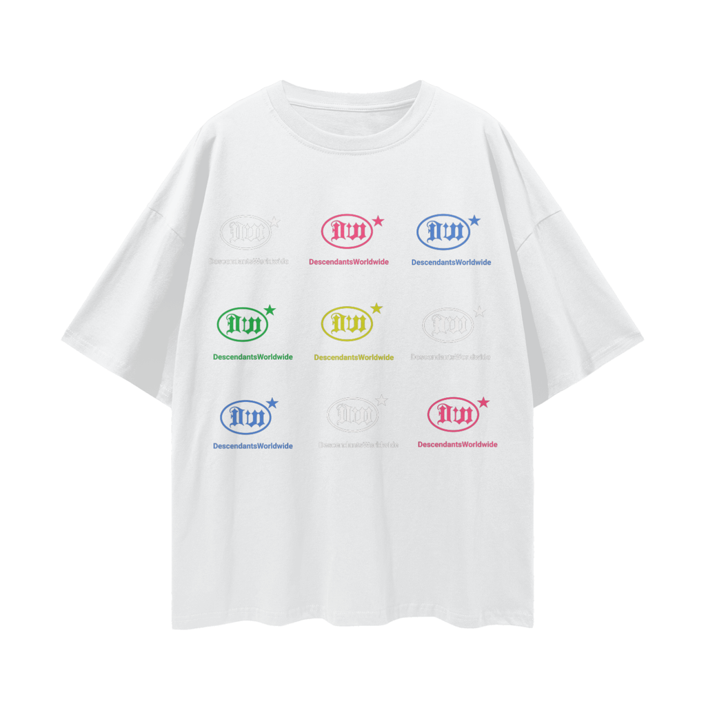 Streetwear Loose Drop Shoulder T-Shirt