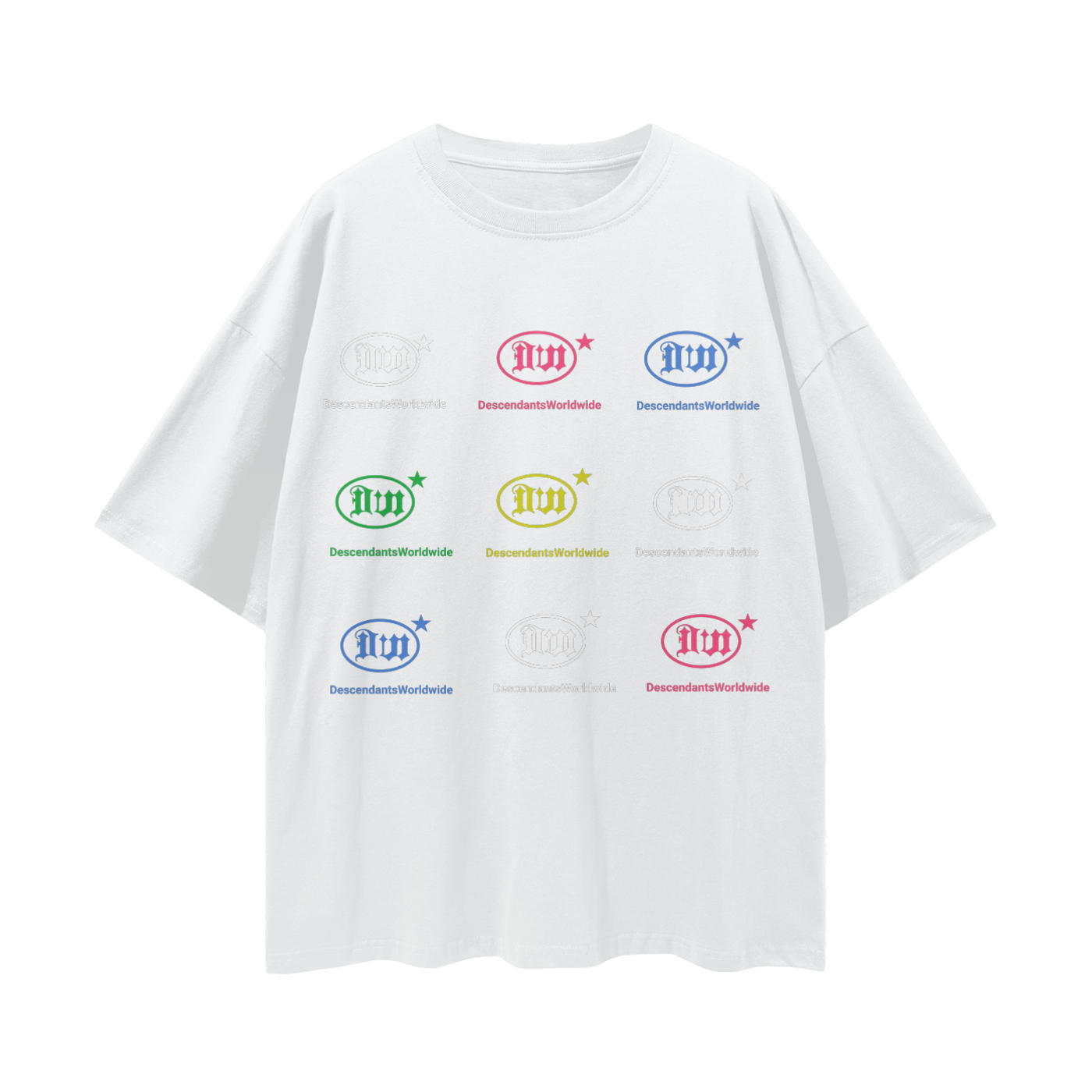 Streetwear Loose Drop Shoulder T-Shirt