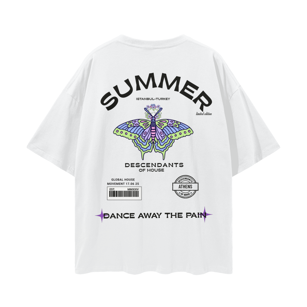 Streetwear Loose Drop Shoulder T-Shirt