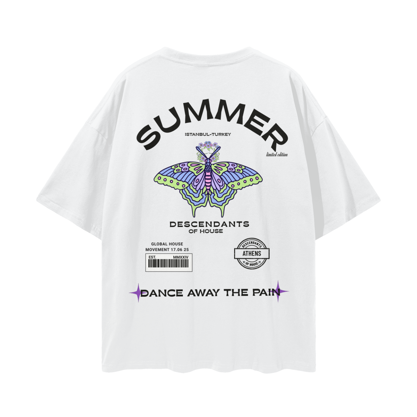 Streetwear Loose Drop Shoulder T-Shirt