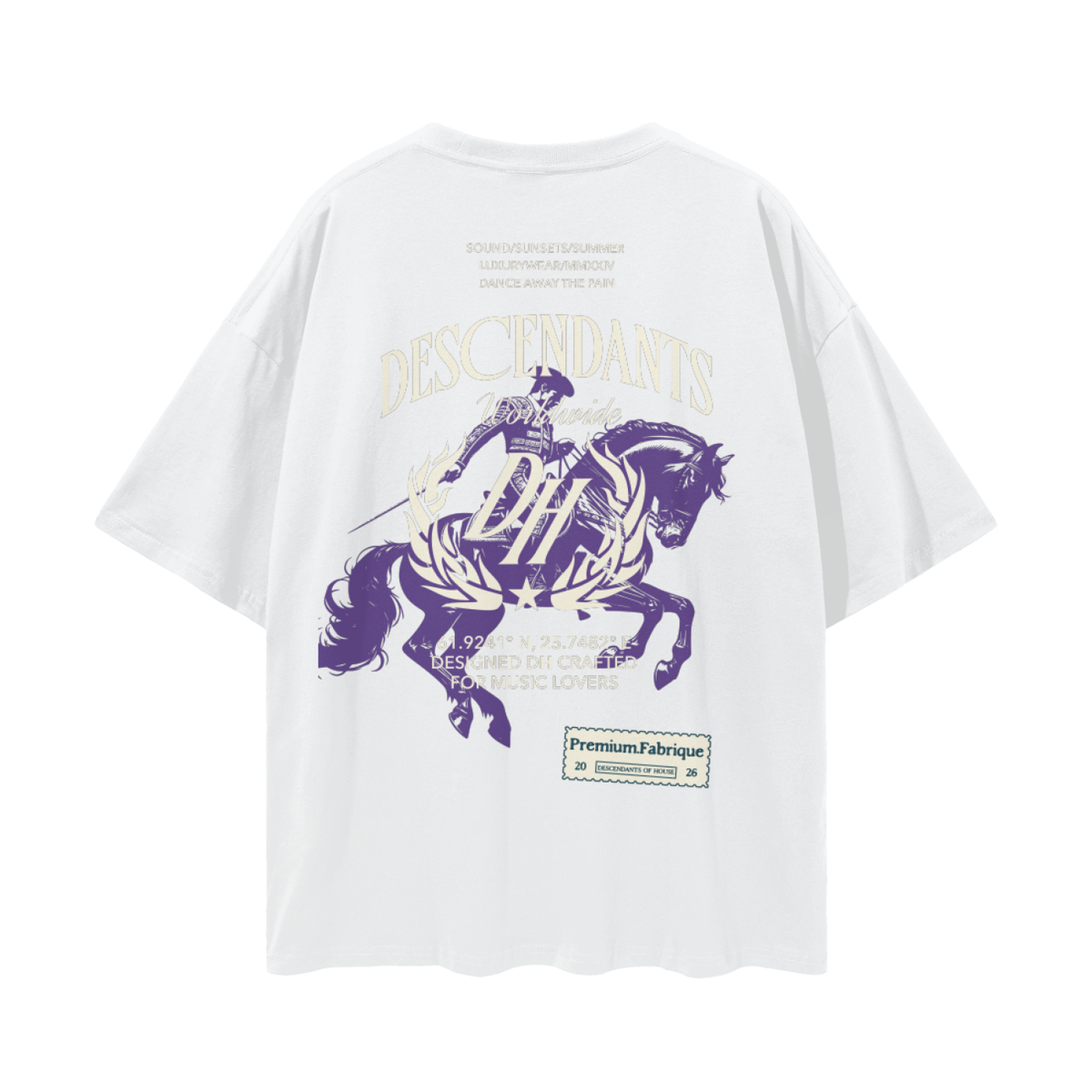 Streetwear Loose Drop Shoulder T-Shirt