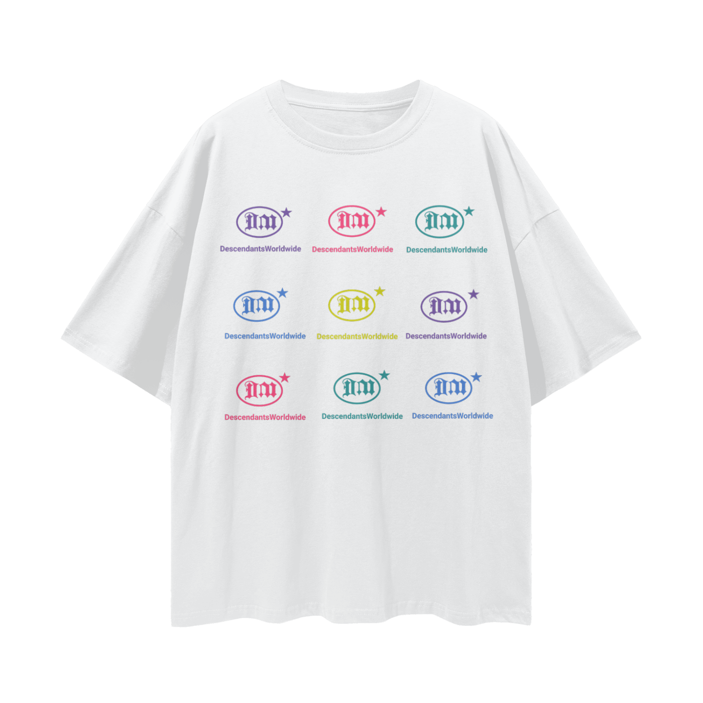 Streetwear Loose Drop Shoulder T-Shirt