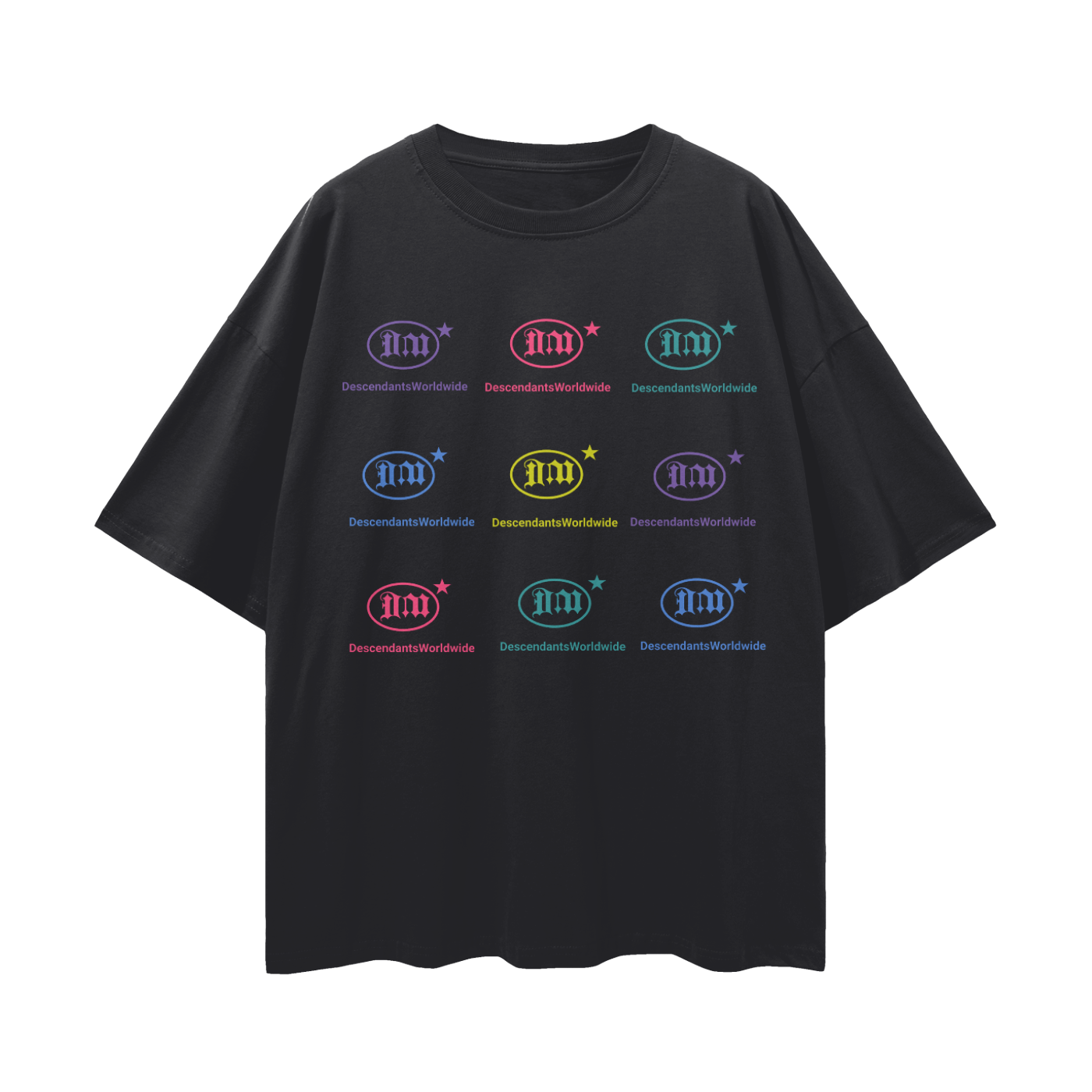 Streetwear Loose Drop Shoulder T-Shirt
