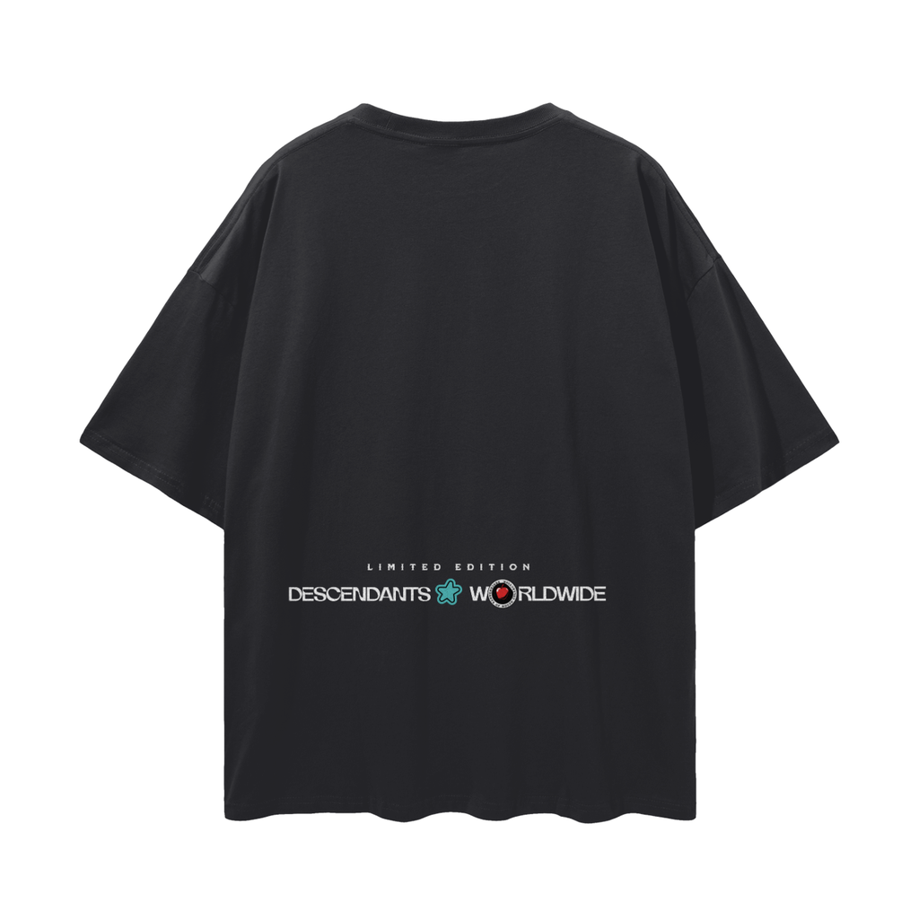 DOH.WORLDWIDE Tees.Streetwear Loose Drop Shoulder T-Shirt