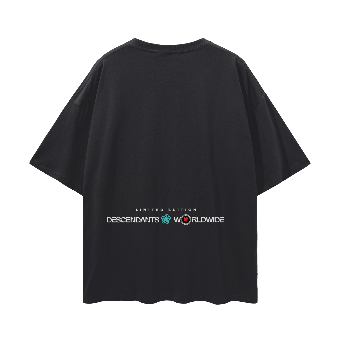 DOH.WORLDWIDE Tees.Streetwear Loose Drop Shoulder T-Shirt